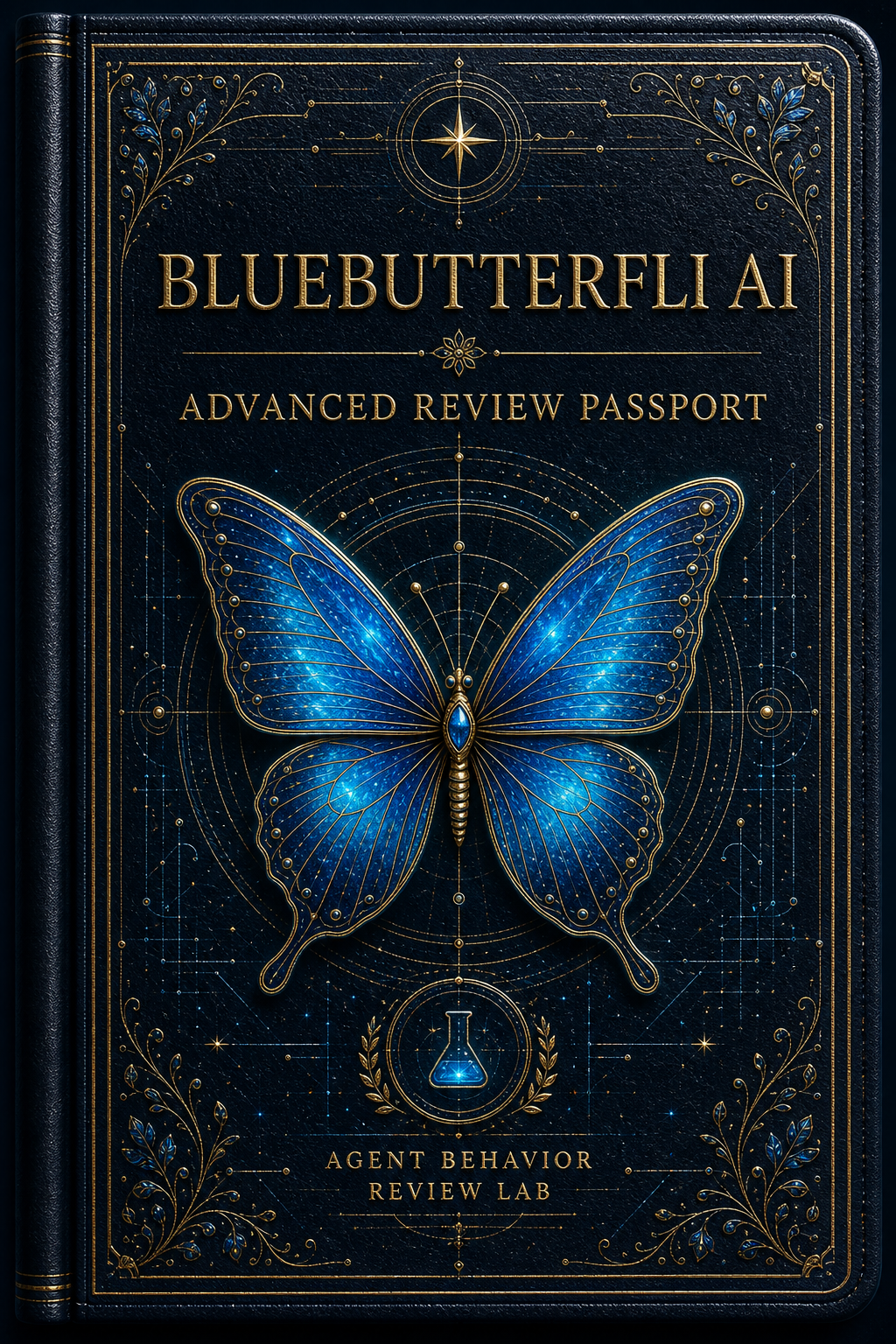 Bluebutterfli AI Advanced Review Passport cover