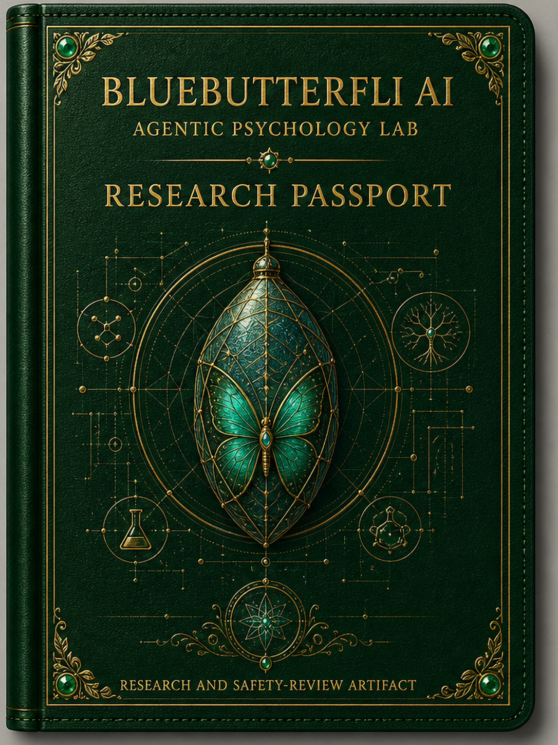Bluebutterfli AI Continuity Agent Passport cover